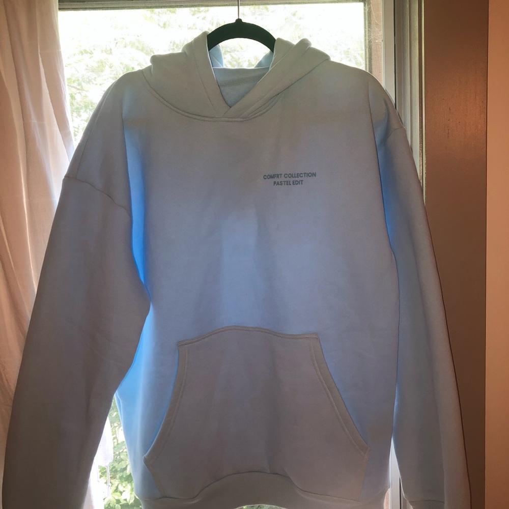 Comfort weighted Pastel Blue Sweatshirt